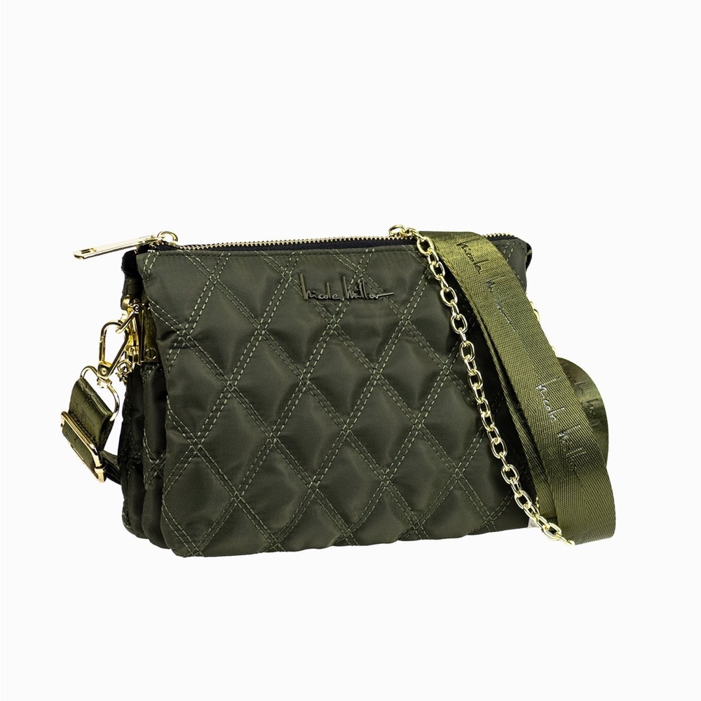 Nicole Miller quilted bag crossbody bag